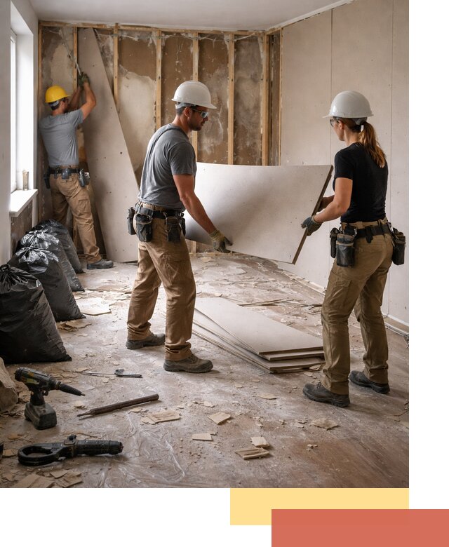 Демонтаж стеновых панелей в Шелехове быстро и аккуратно