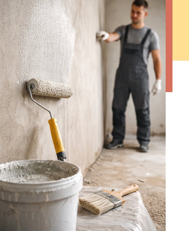 Нанесение бетоноконтакта на стены в Шелехове от 4500 руб. быстро и недорого | ОТДЕЛОЧНИК-Шлх