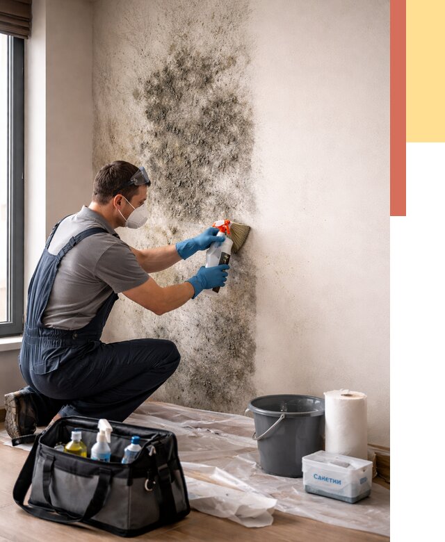 Удаление плесени со стен в Шелехове от 2304 руб. — быстро и недорого | ОТДЕЛОЧНИК-Шлх