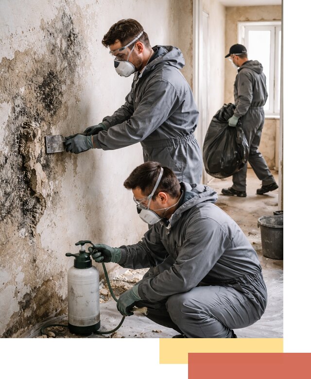 Удаление плесени со стен профессионально в Шелехове