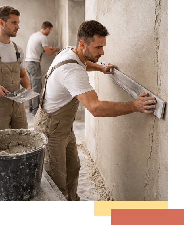 Штукатурка стен без маяков в Шелехове быстро и качественно