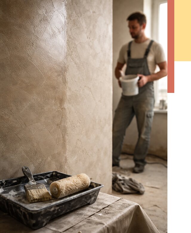 Нанесение воска на штукатурку в Шелехове от 3750 руб. | Услуги ОТДЕЛОЧНИК-Шлх