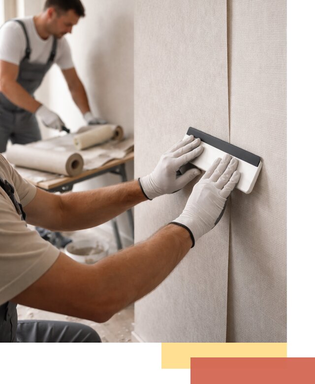 Поклейка обоев под покраску в Шелехове профессионально и быстро