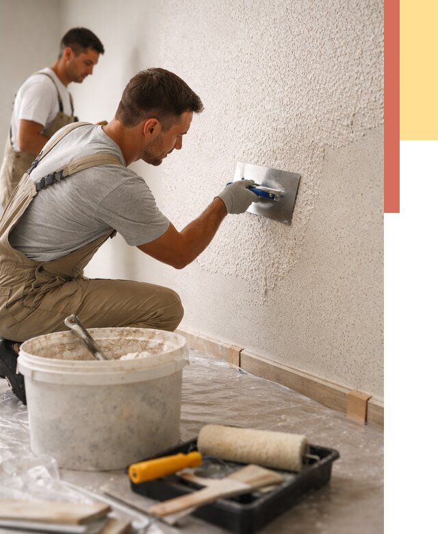 Нанесение жидких обоев в Шелехове от 8036 руб./м2 — быстро и недорого | ОТДЕЛОЧНИК-Шлх