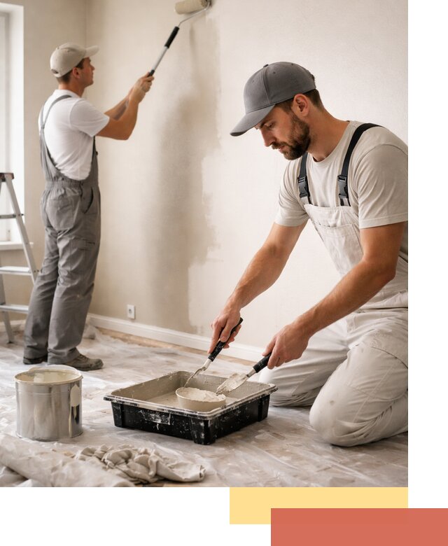 Покраска стен в квартире в Шелехове — профессионально и аккуратно