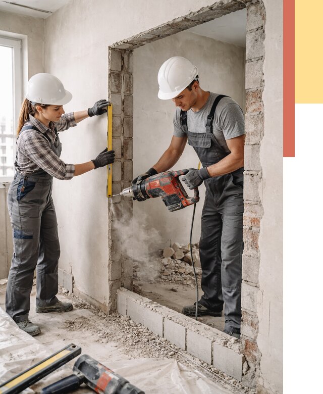 Создание проемов в стенах в Шелехове от 6965 руб. — алмазная резка и расширение | ОТДЕЛОЧНИК-Шлх