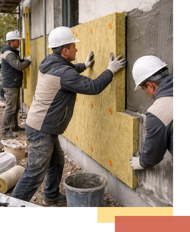 Утепление стен минватой в Шелехове — тепло и звукоизоляция