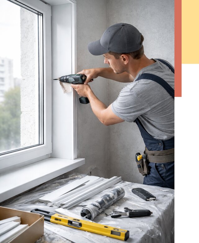 Установка пластиковых откосов в Шелехове от 2411 руб. | ОТДЕЛОЧНИК-Шлх монтаж, быстро и недорого