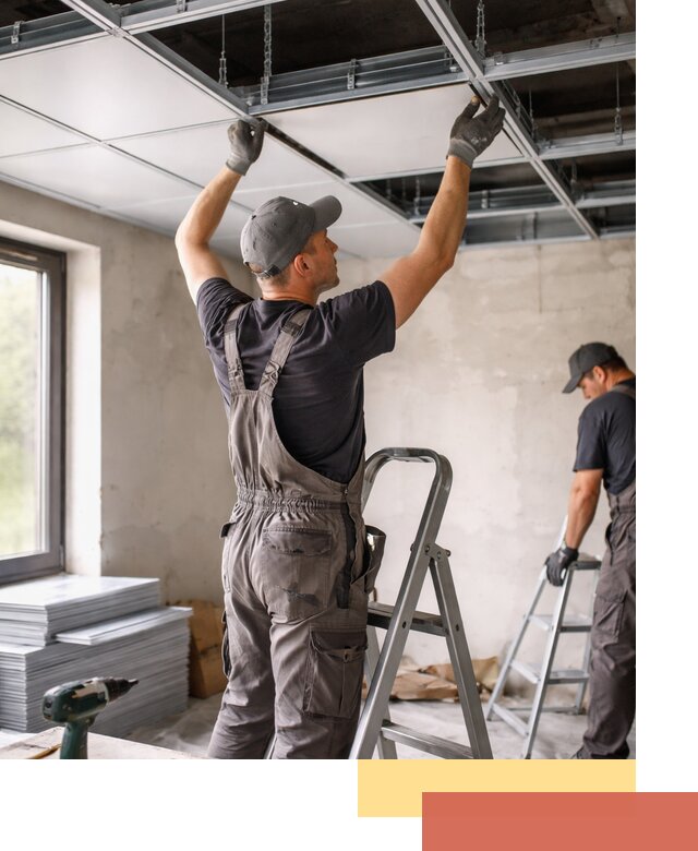 Монтаж кассетного потолка в Шелехове качественно и быстро