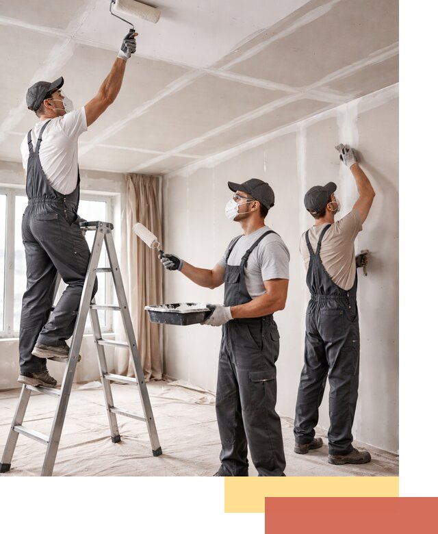 Покраска потолка из гипсокартона в Шелехове качественно и недорого