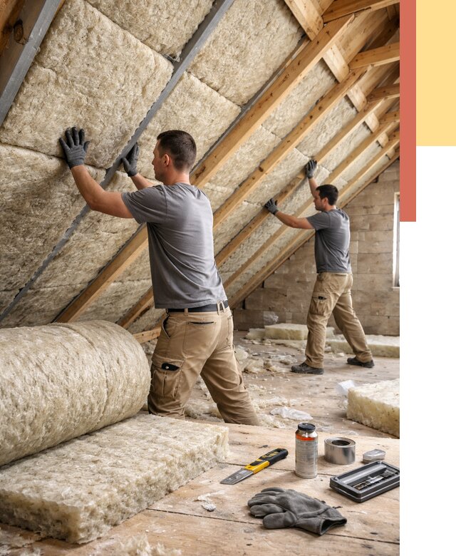 Утепление потолка минватой в Шелехове от 1554 руб. — быстро и недорого | ОТДЕЛОЧНИК-Шлх